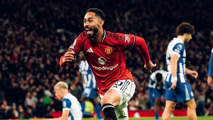 АПЛ. «Манчестер Юнайтед» «Брайтон»ни мағлуб этди ва 4-ўринга кўтарилди