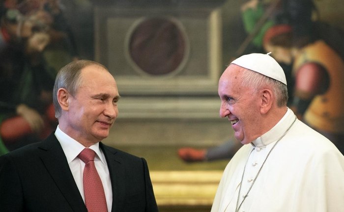 Путин Рим папаси Францискнинг вафоти муносабати билан ҳамдардлик билдирди Путин Рим папаси Францискнинг вафоти муносабати билан ҳамдардлик билдирди