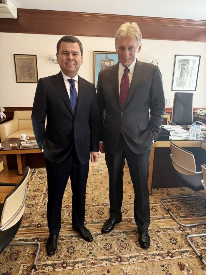 Шерзод Асадов Песков билан учрашди