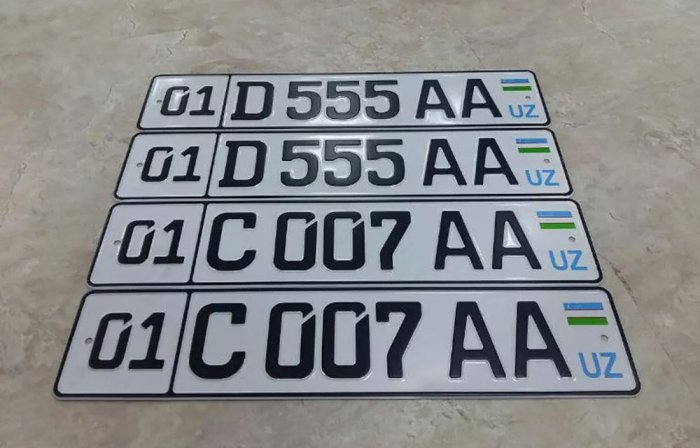 Энди чиройли авторақамларни аукцион орқали сотиш амалиёти бекор қилинади