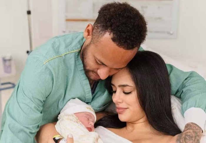 Бразилиянинг энг бадавлат футболчиси Неймар тўртинчи бор ота бўлди