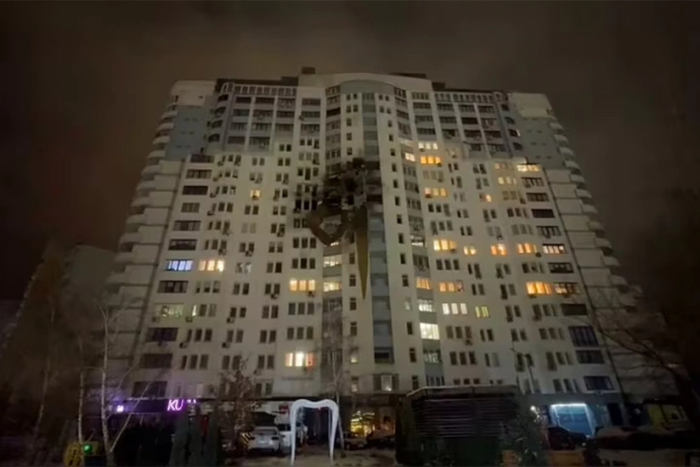 Россиянинг Киевга уюштирган ҳужумлари натижасида Олий Раданинг коммунал хизматлар тизимига зарар етди