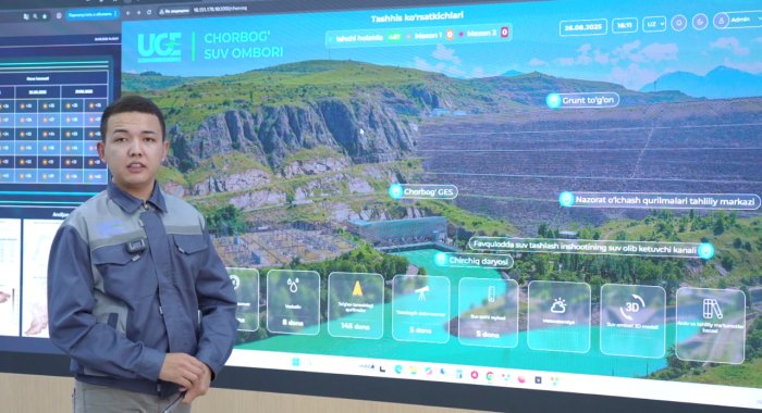 Чорвоқ сув омборидаги гидротехника иншоотларининг хавфсизлигини таъминлаш бўйича қатор ишлар амалга оширилди