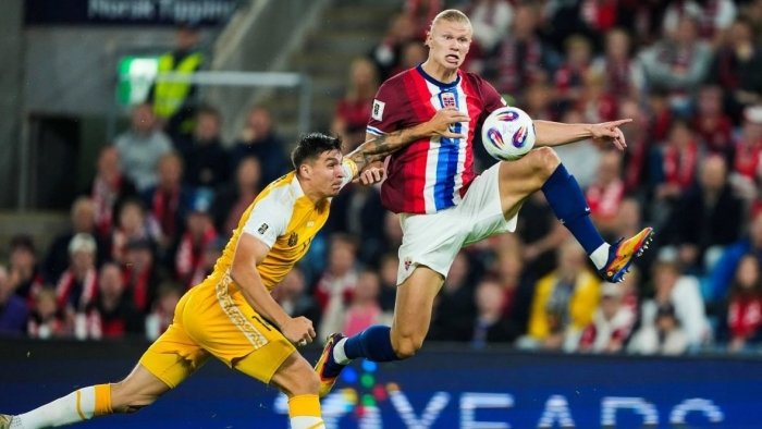 Норвегия ЖЧ саралаш ўйинида Молдова дарвозасига 11 та гол урди