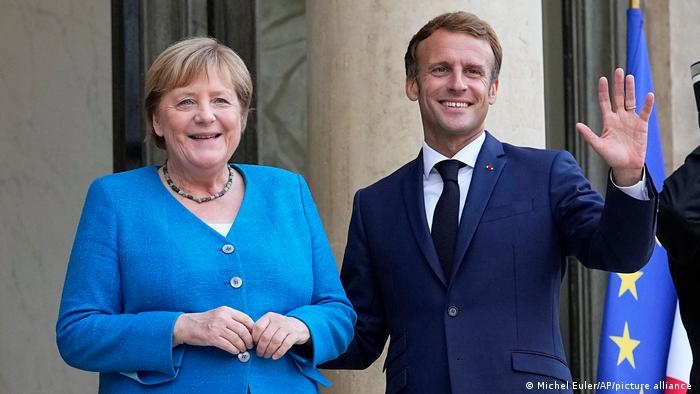 Angela Merkel kansler sifatida Parijga oxirgi tashrifini amalga oshirdi