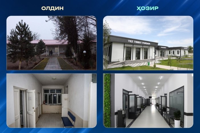 Чекка ҳудудда ярим аср 16 та қишлоқ суяниб келган тиббиёт маскани буткул янгиланди
