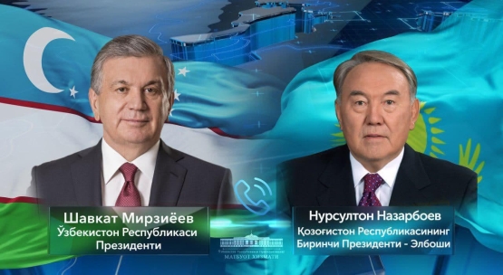 Mirziyoyev Nazarboyevni G‘alaba kuni bilan tabrikladi