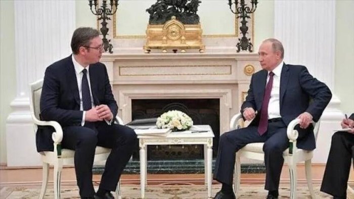 Putin va Vuchich Ukraina va Bolqon masalalarini muhokama qildi