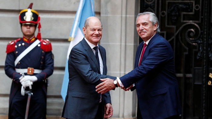 Аргентина президенти ва Германия канцлери энергетика соҳасидаги ҳамкорликни муҳокама қилди