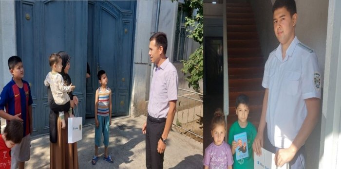 MIB xodimlari poytaxtda ”Bolalarga kitob bering!” xayriya tadbirini o‘tkazishmoqda  