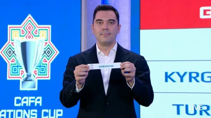 Ўзбекистон "CAFA Nations Cup-2025"да A гуруҳидан ўрин олди Ўзбекистон "CAFA Nations Cup-2025"да A гуруҳидан ўрин олди