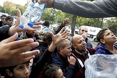 Berlindagi Falastin tarafdorlari namoyishida 10 nafar polisiyachi yaralandi
