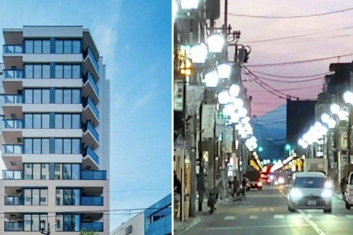 Yaponiyada Fudzi tog‘i ko‘rinishini to‘sib qo‘ygan 10 qavatli bino buziladi
