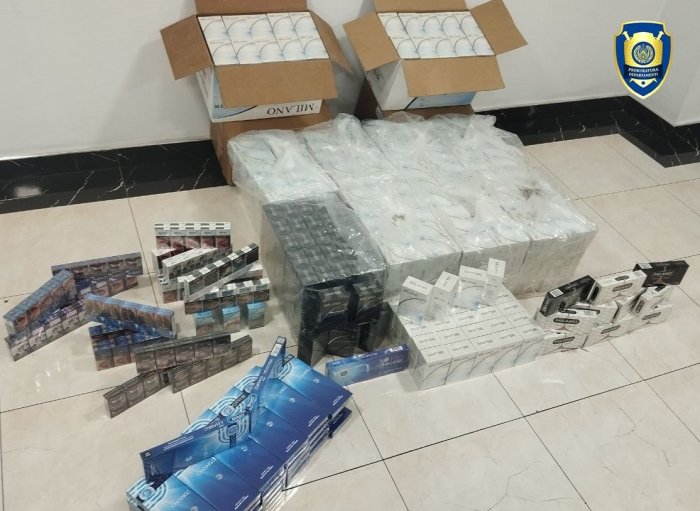 Наманган вилоятида акциз маркасиз тамаки маҳсулотларини муомалага киритилишининг олди олинди