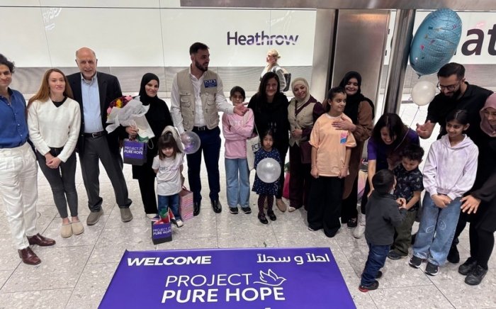 Буюк Британия Ғазодан 300 нафар оғир касалликга чалинган болаларни эвакуация қилади