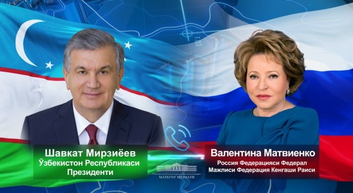 O‘zbekiston Prezidenti Rossiya bilan parlamentlararo aloqalarni yanada rivojlantirish muhimligini qayd etdi