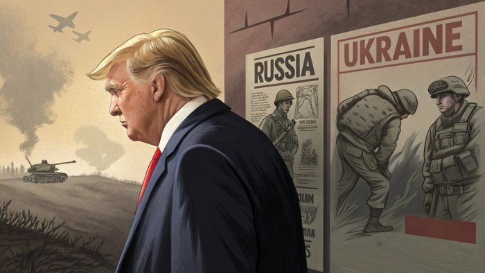 Трамп Украинадаги можародан узоқлашиш истагини намойиш этмоқда Трамп Украинадаги можародан узоқлашиш истагини намойиш этмоқда