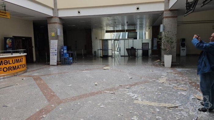 Нахичеван аэропортига дрон ҳужуми кузатилди