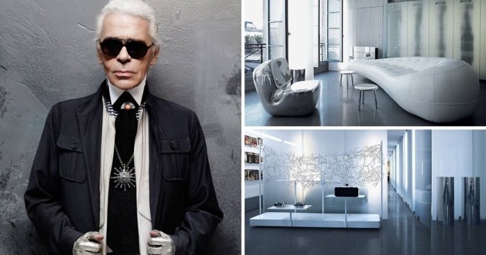 Nemis modelyeri Karl Lagerfeldning Parijdagi kvartirasi auksionda 10 mln yevroga sotildi