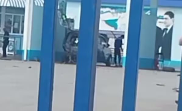 Фарғонадаги “заправка”да Matiz газ баллони портлади Фарғонадаги “заправка”да Matiz газ баллони портлади