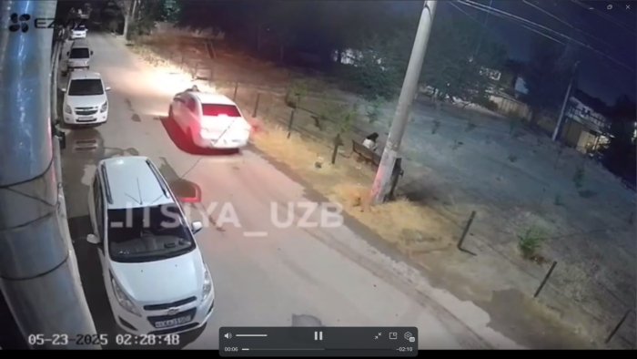 Toshkentda Cobalt haydovchisi mushukni urib ketgandan so‘ng ayolni kapotda sudrab ketdi Toshkentda Cobalt haydovchisi mushukni urib ketgandan so‘ng ayolni kapotda sudrab ketdi