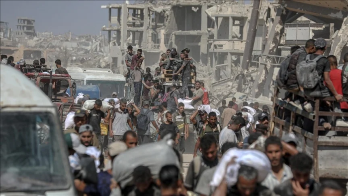 Ғазо секторида гуманитар юк машинаси ағдарилиб, 20 киши ҳалок бўлди