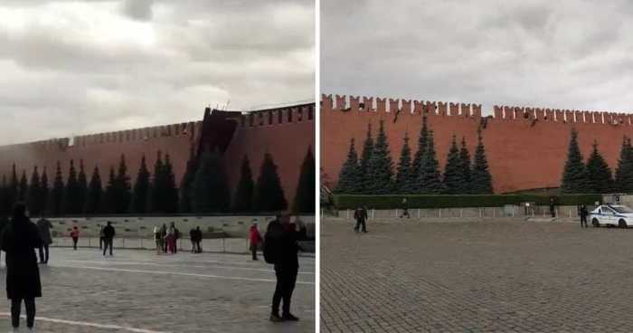  Moskvadagi Kreml saroyi "shikastlandi"