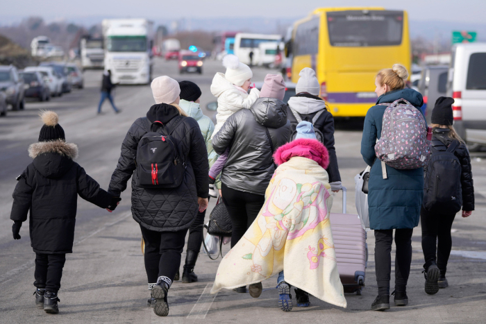 AQSh fevral oyidan beri 100 ming ukrainalik qochqinni qabul qildi