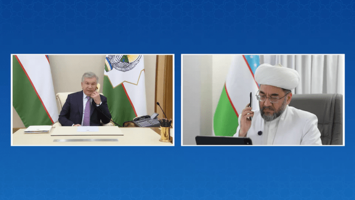 Shavkat Mirziyoyev muftiy Nuriddin Holiqnazar bilan muloqot o‘tkazdi