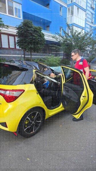 Украинада 19 қаватдан тушиб кетган эркак омон қолди