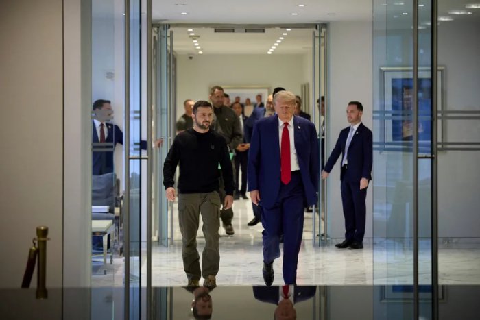 Зеленский ва Трамп Канадада учрашади