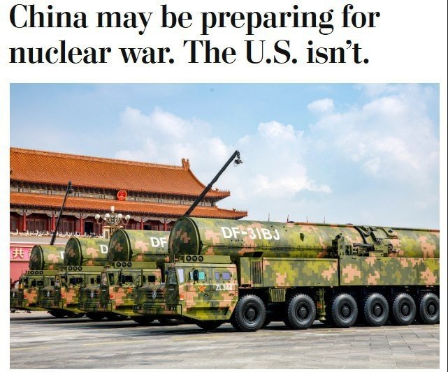 Хитой ядро урушига тайёрланмоқда — The Washington Post