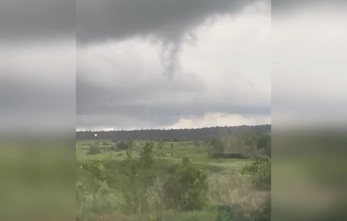 Moskvaga kuchli dovul va tornado yopirildi