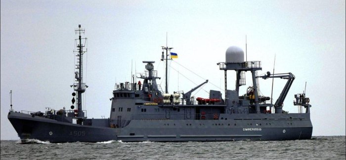 Россия Қуролли кучлари Дунай дарёси ҳудудида Украинага тегишли “Симферопол” кемасини  чўктирди