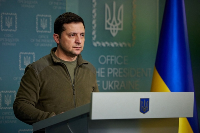 Ukraina prezidenti raketa zarbalariga munosabat bildirdi