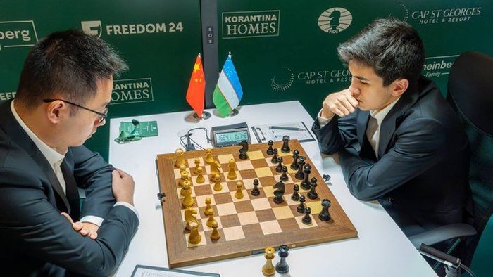 Шахмат бўйича Номзодлар турнири. Жавоҳир Синдоровдан ғалабали серия давом этади: Вей Йи таслим этилди