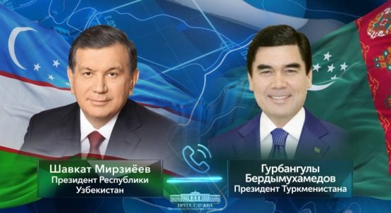 Шавкат Мирзиёев Туркманистон Президенти билан телефон орқали мулоқот қилди