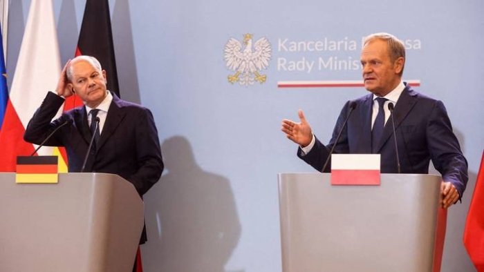 Germaniya Polshadan gumon qilmoqda, Tusk «jim bo‘lishni» so‘radi