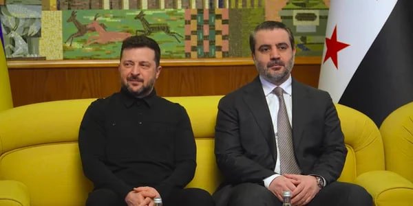 Zelenskiy Suriyaga tashrif buyurdi