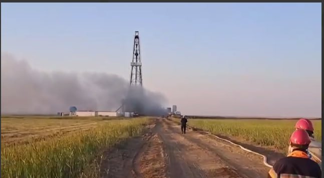 Расмий баёнот: Мўйноқдаги қудуқдан чиқаётган газ аҳоли турар жойларидан узоқда ва таркиби зарарсиз