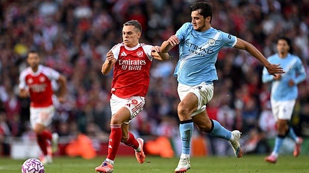 "Манчестер Сити" "Арсенал" билан ўйинда ғалабани қўлдан чиқарди. Ҳусанов 1 тайм ўйнади