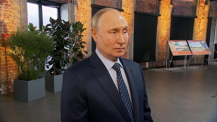 Putin Moskva viloyatidagi dronlar hujumiga munosabat bildirdi