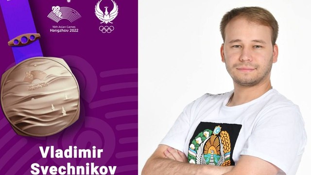 Xanchjou-2022. Vladimir Svechnikov bronza medalini qo‘lga kiritdi