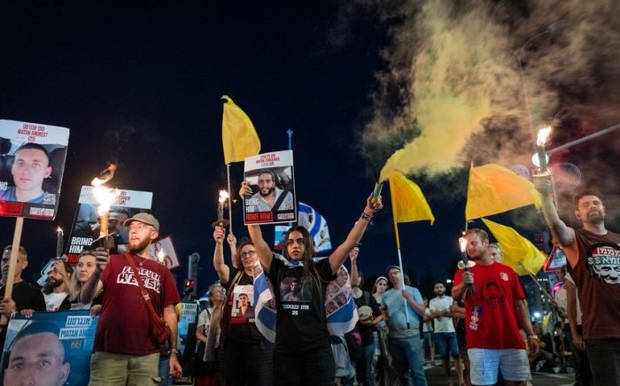 Tel-Avivda hukumatga qarshi namoyish bo‘lib o‘tmoqda