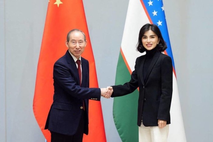 Saida Mirziyoyeva Xitoy Xalqaro kommunikasiya markazi raisi Long Yuysyan bilan uchrashdi