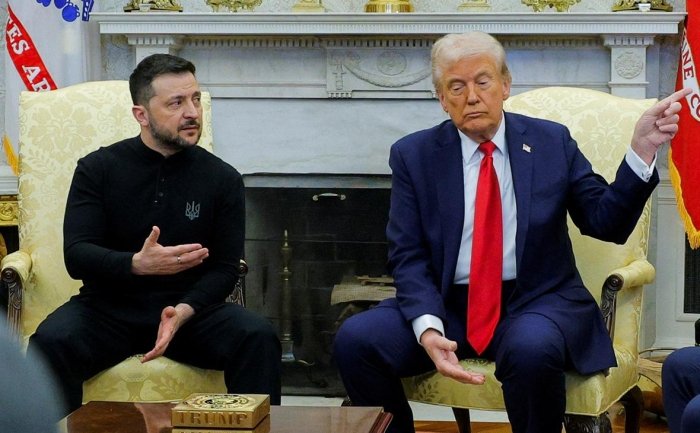 Трамп Зеленскийни ресурслар бўйича битимни имкон қадар тезроқ тузишга чақирди Трамп Зеленскийни ресурслар бўйича битимни имкон қадар тезроқ тузишга чақирди
