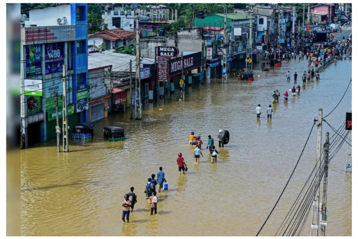 Шри-Ланкада "Дитва" циклони қурбонлари сони 500 нафарга етиб қолди