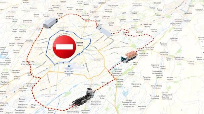 Toshkentda ba’zi ko‘chalarda harakat cheklanadi