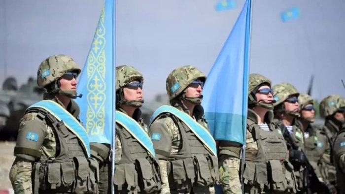Қозоғистон ҳудудий мудофаага тайёрланмоқда Қозоғистон ҳудудий мудофаага тайёрланмоқда