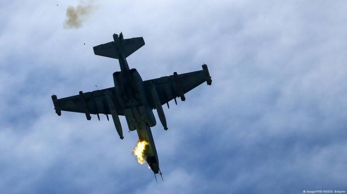 Украина Қуролли кучлари Россиянинг яна бир Су-25 самолётини уриб туширди